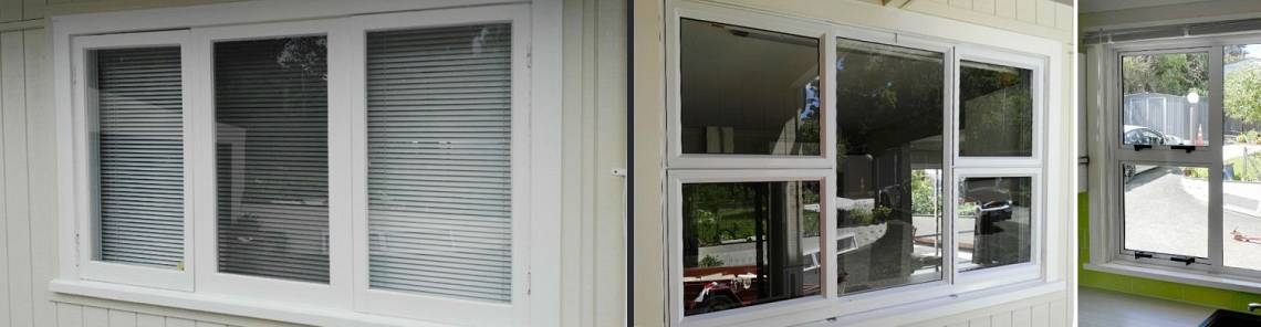 Before & After - Aluminium Window Inserts