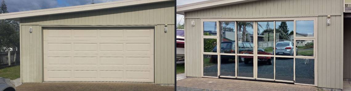 Before & After - Garage Conversion