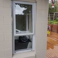New aluminium window